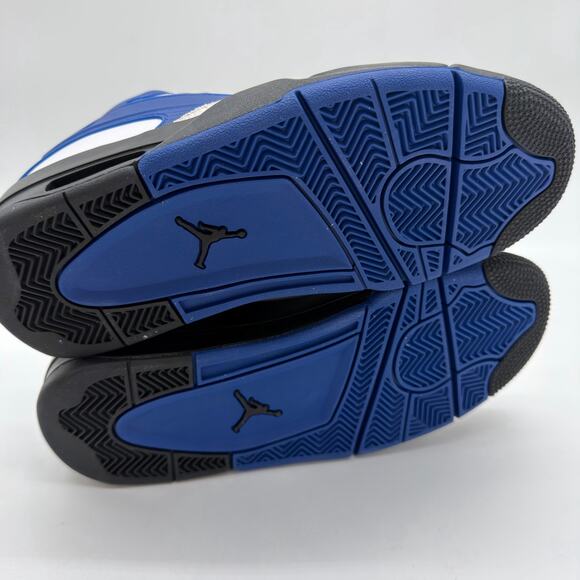 Air Jordan 4 RM Motorsports Blue White Black Sneakers, Size 7.5 BNIB FQ7939-140 main image 5